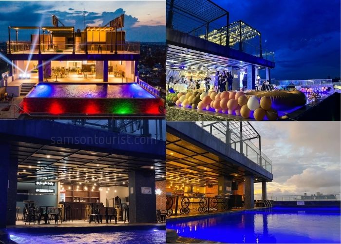 Bể bơi của khách sạn marron sầm sơn
