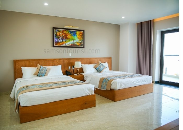 Phòng DELUXE của hth ruby sầm sơn