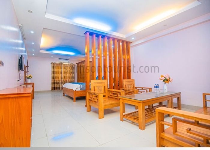 Phòng VIP có không gian rộng rãi