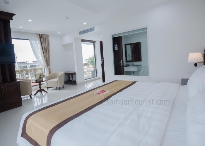 Toàn cảnh phòng hoàng thái hotel sầm sơn