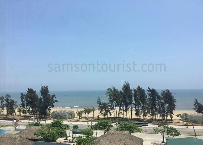 View nhìn ra biển tại khách sạn 