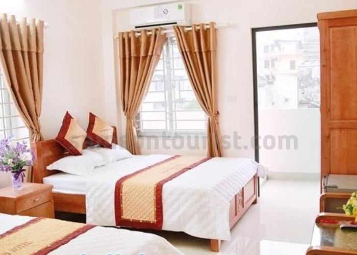 Không gian phòng tại Khách sạn Phương Anh Sầm Sơn