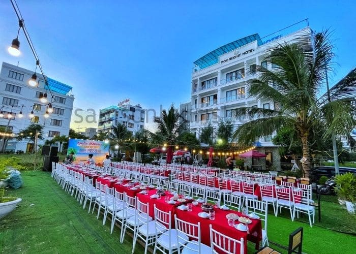 Khu tổ chức tiệc ngoài trời 