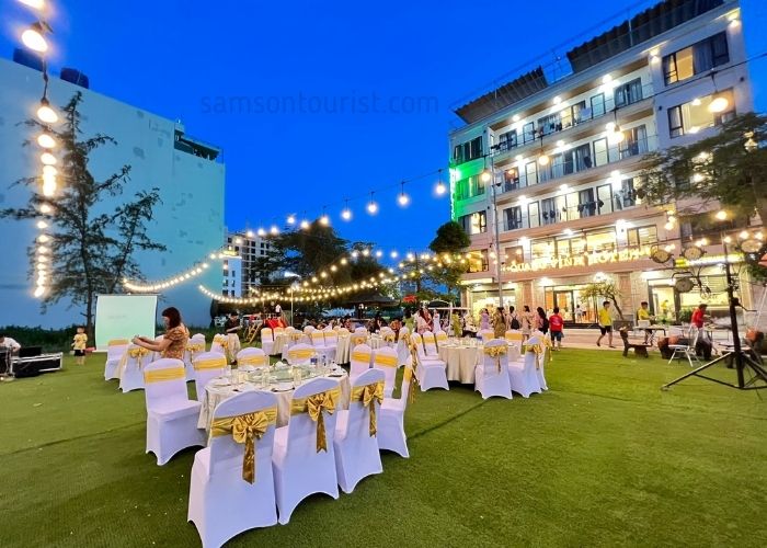 Có tổ chức tiệc tại mặt quang vinh hotel sầm sơn