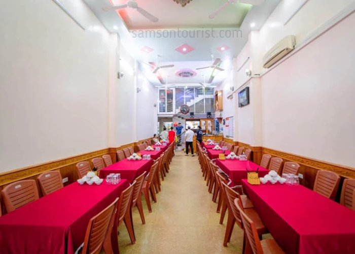 Khu nhà ăn rộng rãi