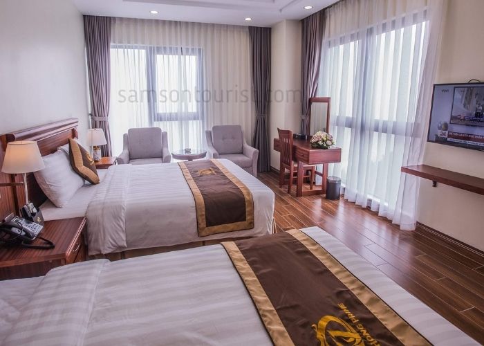 Phòng Deluxe Twin (Sea view)