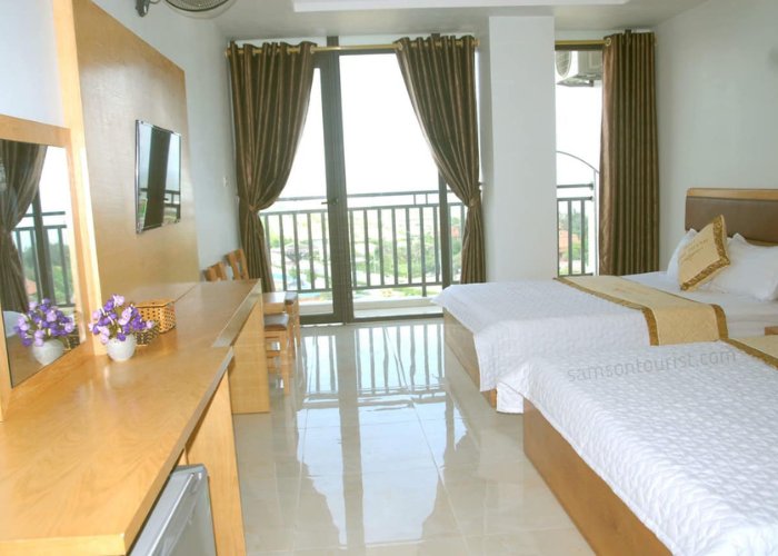 Phòng nghỉ có view hướng biển