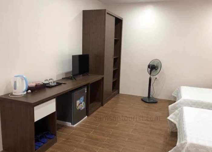 Phòng nghỉ đầy đủ tiện nghi