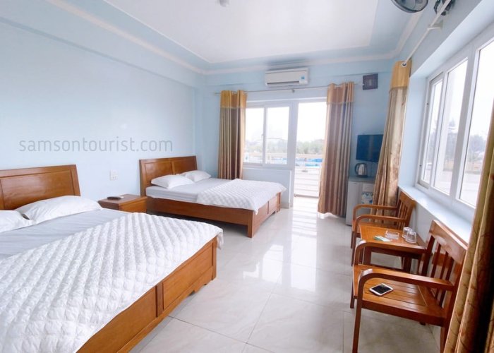 Phòng nghỉ đày đủ tiện nghi