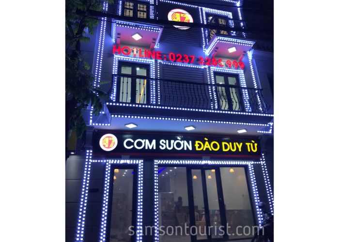 Cơm sườn Đào Duy Từ