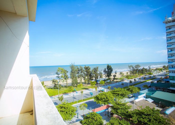 View biển nhìn từ khách sạn Phú Hồng 1
