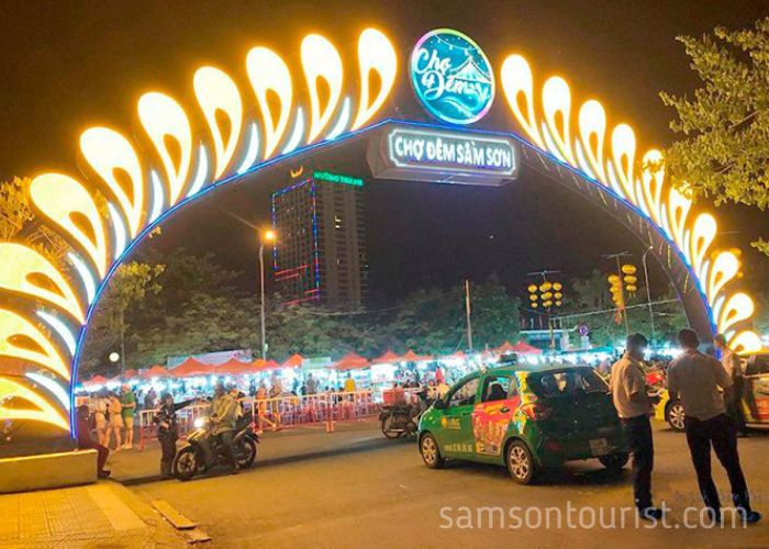Khu chợ đêm Sầm Sơn
