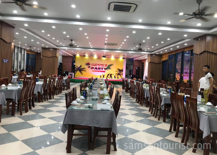 Phòng tổ chức sự kiện nhà hàng Tuấn Năm Sầm Sơn
