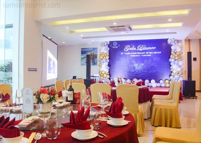 Phòng hội nghị tại khách sạn 4 sao Sầm Sơn có bể bơi Dragon Sea Hotel