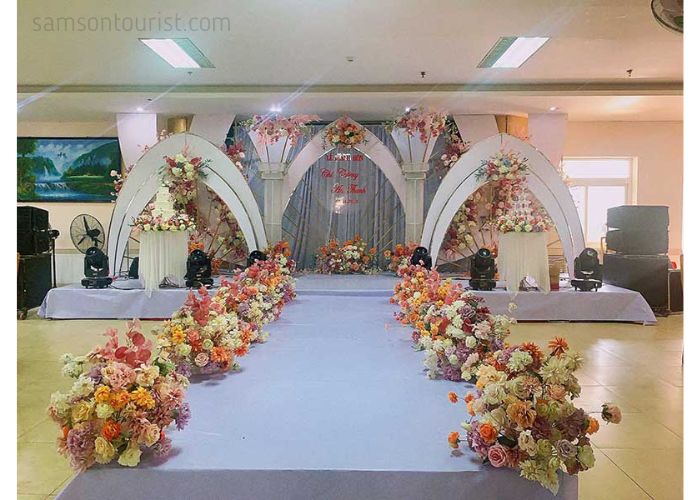 Không gian tổ chức sự kiện tại khách sạn Bộ Tài chính Sầm Sơn