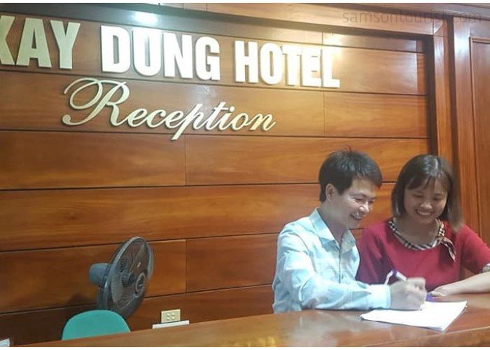 Quầy lễ tân Khách sạn Bộ Xây Dựng Sầm Sơn