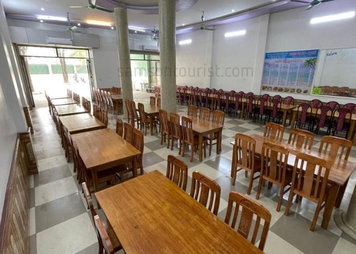 Nhà hàng ăn với sức chứa lớn 