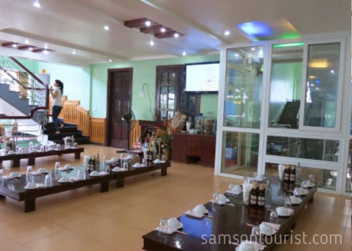 Phòng ăn tầng 2 nhà hàng Thanh Hợi Sầm Sơn