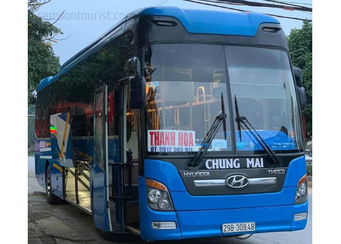 Nhà xe Chung Mai chuyên tuyến Hà Nội - Thanh Hóa
