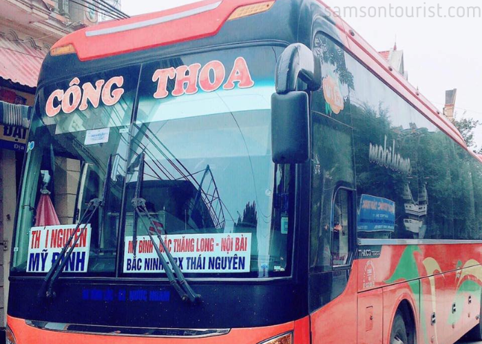 Nhà xe Công Thoa Thái Nguyên Sầm Sơn