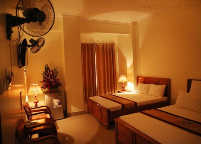 Nội thất ấm cúng Khách sạn 69 Sầm Sơn Thanh Hóa