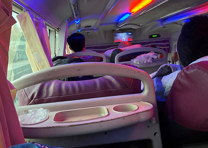 Nội thất xe khách Đức Phúc