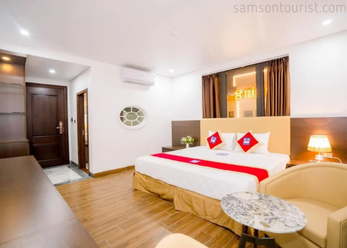 Phòng Deluxe Double khách sạn Đại Dương Sầm Sơn