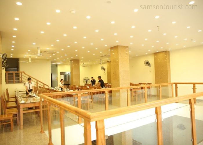 Nhà hàng 2 tầng rộng rãi Khách sạn 69 Sầm Sơn Thanh Hóa