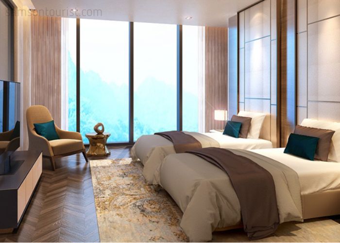 Khách sạn FLC Grand Hotel 5 sao Phòng nghỉ được bố trí tinh tế