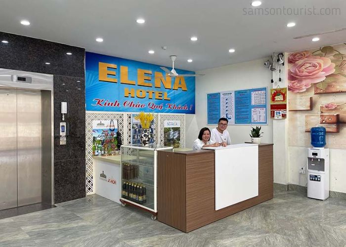 Quầy lễ tân tại khách sạn Elena Sầm Sơn Thanh Hóa