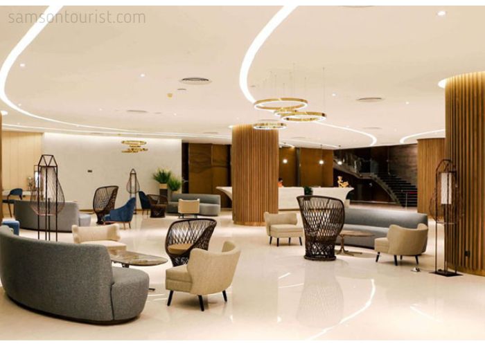 Kiến trúc độc đáo tại Dragon Style Hotel 4 Sao Sầm Sơn Có Bể Bơi