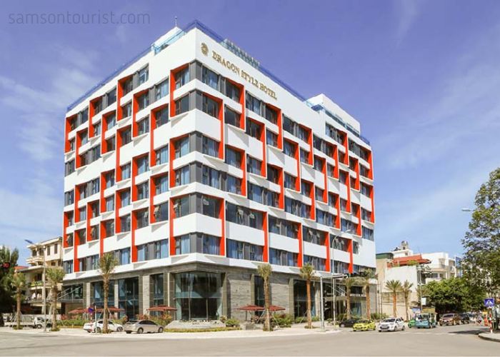 Toàn cảnh Khách sạn 4 sao Sầm Sơn có bể bơi Dragon Style Hotel
