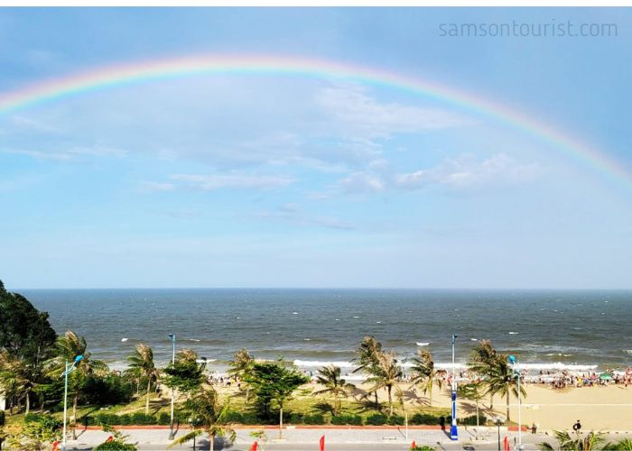 View hướng biển Khách sạn Bộ Xây Dựng Sầm Sơn