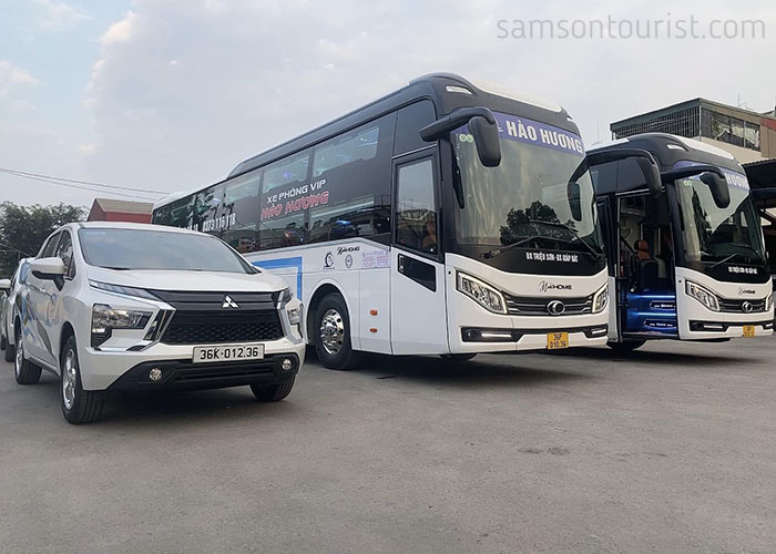 Xe khách Yên Nghĩa Sầm Sơn hiện đại của Hào Hương